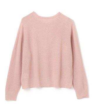 UNFILO ファインアルパカ クルーネック ピンク