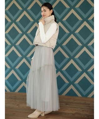 Green Parks ・Ｐｅｔｉｔ　Ｆｌｅｕｒ　ナカワタショートベスト Light Beige