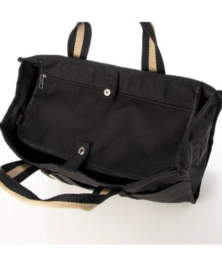 UNBILLION cachecache ラインテープボックスパーテーション2wayトート ブラック