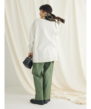 CRAFT STANDARD BOUTIQUE 裏起毛クルーネックチュニック Oatmeal