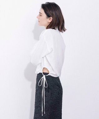 NAVE 【Nave・セットアップ可】ヴィスコースリネン シャツ アイボリー系