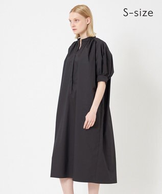 BEIGE， 【S-size・otonaMUSE7月号掲】HYDRANGEA / ギャザーワンピース Black