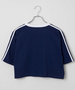 WEGO ライングラフィックショートT ネイビー