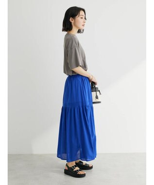 Green Parks 表紙風ロゴボックスＴシャツ Off White