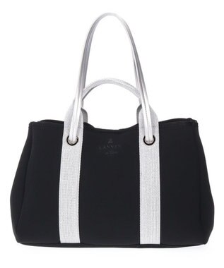 LANVIN en Bleu バリエ ポーチ付きトート ブラック