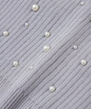 earth music&ecology ＳＥＴ２点パールビスチェ＋シャツ Gray