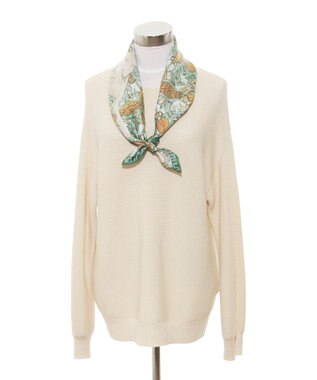 MOONBAT SWASH LONDON 大判シルクツイルスカーフ Tapestry 68×68cm 日本製 グリーン