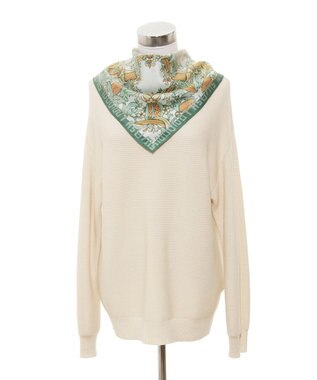 MOONBAT SWASH LONDON 大判シルクツイルスカーフ Tapestry 68×68cm 日本製 グリーン