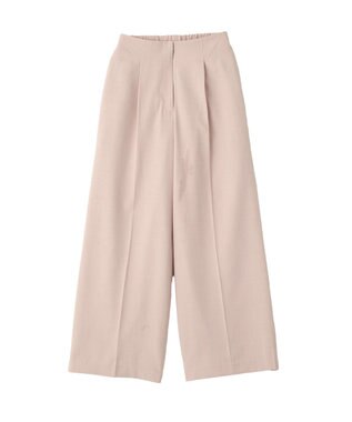 YECCA VECCA タックワイドパンツ Pink