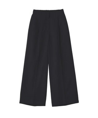 YECCA VECCA タックワイドパンツ Navy