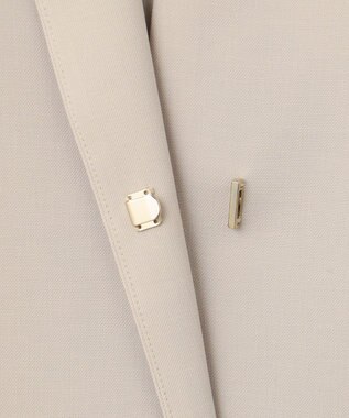 23区 L 【撥水加工/UVカット】キューティクルストレッチツイル ジレ ベージュ系