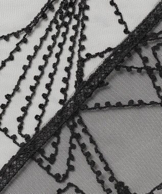 23区 【先行予約】刺繍レース キャミソールワンピース ブラック系