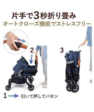 PET PARADISE smooca ネオ ワンロック ペットカート《デニム調》 インディゴブルー