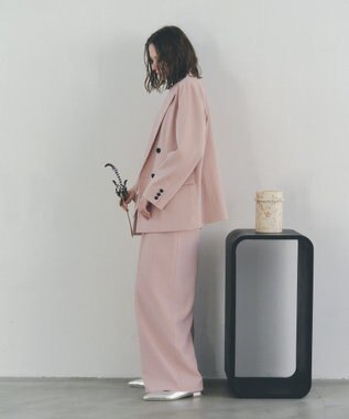 YECCA VECCA タックワイドパンツ Pink