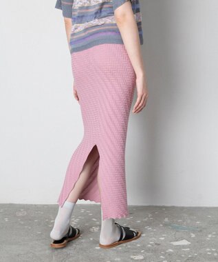 TRICOTE シアーカラーラメタビソックス 94L.GRAY