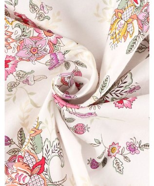 WACOAL パジャマ 長袖 長ズボン 綿100%(本体) サテン ミントン レディース NDX540 /ワコール アイボリー