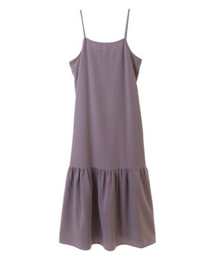 earth music&ecology ＳＥＴ２点透かしニット＋キャミワンピース Gray