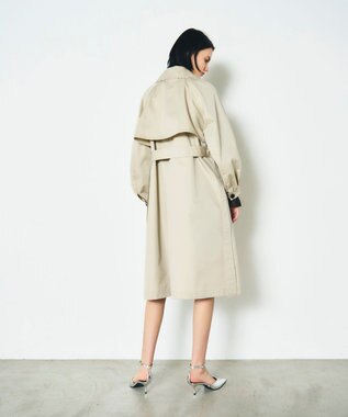 GRACE CONTINENTAL バルマカンコート ベージュ