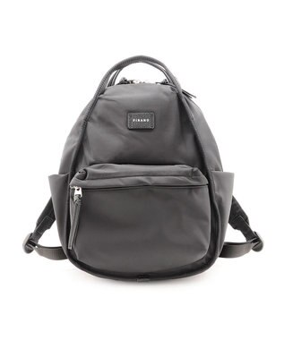 MioFIRANO はっ水軽量ナイロンオーバルハンドルリュック　FIRANO フィラノ BLACK