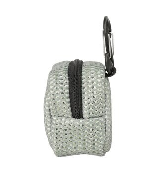 AMERICAN HOLIC 【2点SET】ポーチ付ダブルメッシュウエストポーチ Gray