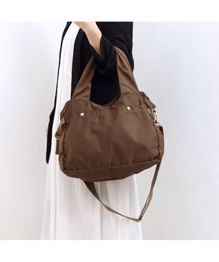 UNBILLION カシュカシュ cachecache / ナイロンタウン2wayボストンバッグ