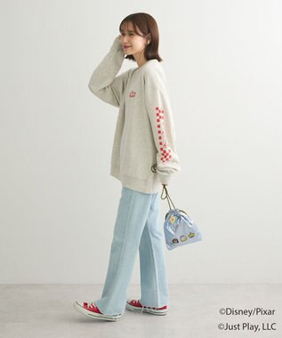 Green Parks トイストーリー／ピザプラネットプルオーバー Oatmeal