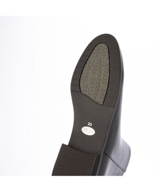 ing <ing>ミニマルショートブーツ ダークブラウン