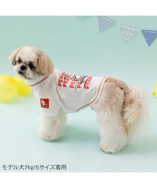 PET PARADISE スヌーピー スケボー Tシャツ 《ホワイト》 小型犬 ホワイト