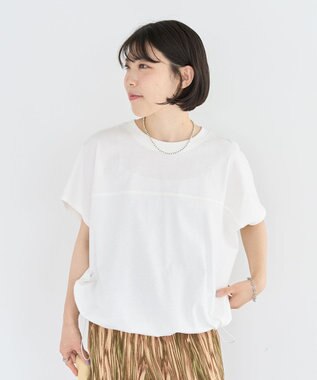 Green Parks 裾ドロストバルーンＴＥＥ Off White