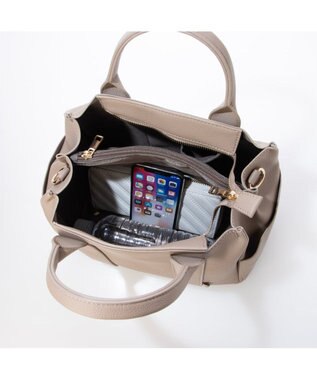 UNBILLION カシュカシュ cachecache / 6ポケットパーテーション2wayトート オーク