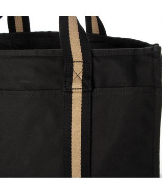 UNBILLION cachecache ラインテープボックスパーテーション2wayトート ブラック