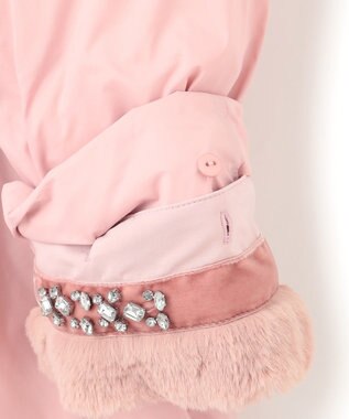 TOCCA FLUFFY PILLOW ロングダウンコート ピンク系