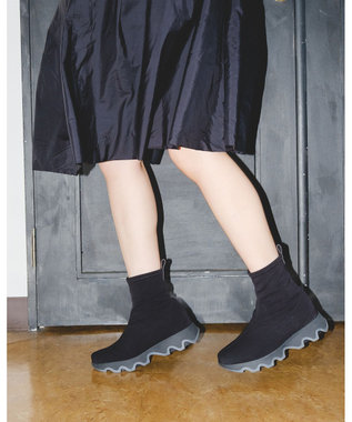 BONTRE 【BONTRE/ボントレ】ストレッチニットショートブーツ/51702-VA