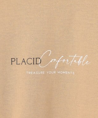 J.PRESS LADIES L ロゴ Tシャツ ベージュ系