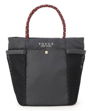 TOCCA 【WEB＆一部店舗限定・環境にやさしい素材】PESCA BAG ナイロンバッグ ライトグレー系
