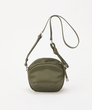 russet クラウズナイロンサークルミニショルダーバッグ(CE-1728) Khaki