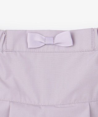 組曲 KIDS 【150-160㎝】ボックスタック キュロット ラベンダー系