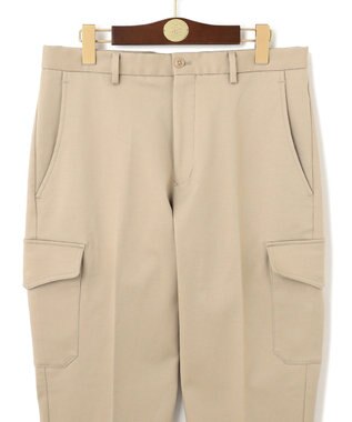 J.PRESS MEN ハイパワーストレッチスローンカーゴパンツ ベージュ系