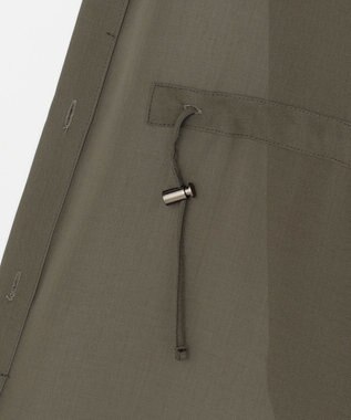 J.PRESS LADIES S RELAXION Sheer ボイル ブラウス カーキ系