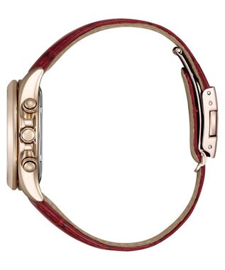CITIZEN 【クロスシー 人気モデルの限定カラー】電池交換不要 エコ・ドライブ クロノグラフ レッド