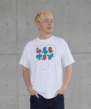 nitorito 【UNISEX】irodori Tシャツ blue