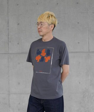nitorito 【UNISEX】irodori Tシャツ orange