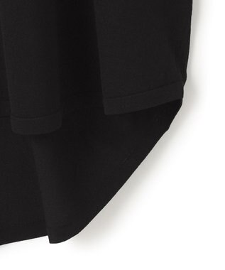 ICB L 【接触冷感・洗える】 VIS/NYハイゲージ シアーボーダープルオーバー ブラック系