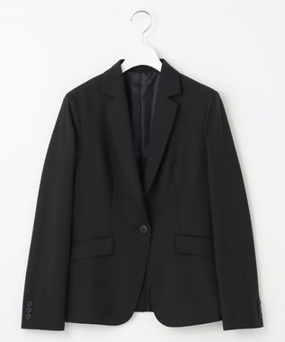 J.PRESS LADIES S 【セットアップ対応】BAHARIYE SOLID テーラード ジャケット ブラック系