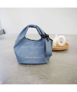 PELLE BORSA 手提げバッグ Cheers 4697 ブルージェイ