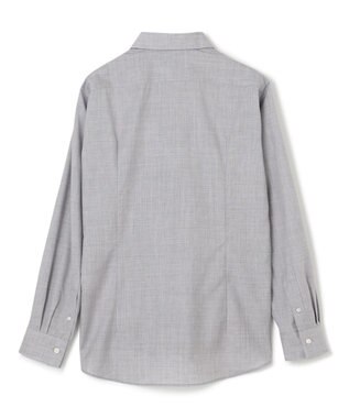 JOSEPH HOMME アクティブウールポプリン　レギュラーカラーシャツ ライトグレー系