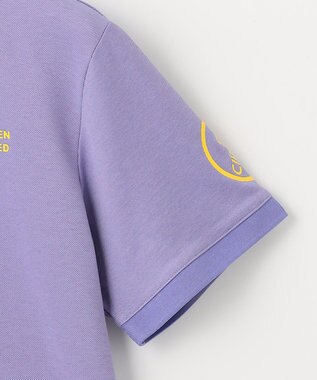 PW CIRCULUS 【MEN】【吸汗速乾/ストレッチ】ベーシックカノコ ポロシャツ ラベンダー