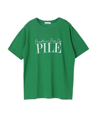 Green Parks レトロロゴレギュラーＴシャツ Off White