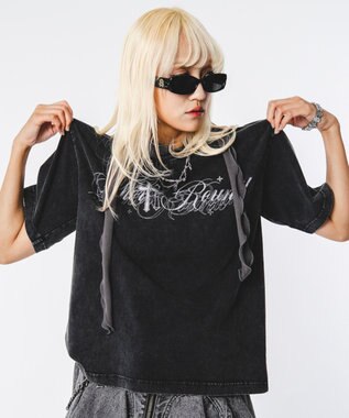 WEGO 【ユニセックス着用ITEM/MLサイズ展開】ブリーチヘンリーグラフィックT（SS） ブラックその他
