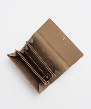 russet サークルプレートロングウォレット(SO-440) Mocha